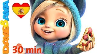 🍎🍌 Manzanas y Bananas  Parte 2  Canciones para Niños  Canciones Infantiles de Dave y Ava 🍎🍌 [upl. by Wehtam504]