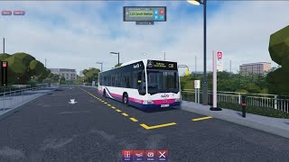 C10 Surrey Quays  Bathwick Coach Station Roblox Bathwick [upl. by Asilana643]