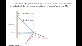 composicion y descomposicion de fuerzas ejercicios resueltos [upl. by Yarahs]