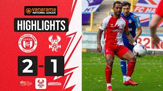 📺 HIGHLIGHTS  21 Oct 23  FC Halifax Town 21 Harriers [upl. by Suirauqram]