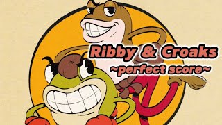 Cuphead Ribby amp Croaks perfect score [upl. by Redna]