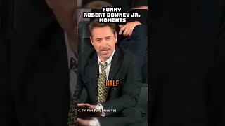 Funny Robert Downey Jr Moments robertdowneyjr [upl. by Leanne]