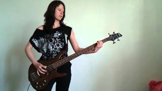 Metallica  Whiskey in the Jar Bass Cover by Chrissy [upl. by Om434]