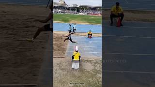 National CHAMPI games 😱 long jump attitude motivation army sports longjump shorts [upl. by Cointon568]