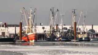 Norddeich Hafen Eiszeit Februar 2012 [upl. by Boak]