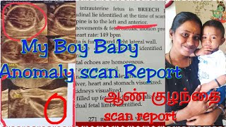 Anomaly scan details in tamilBoy baby pregnancy scanBoy baby anomaly scanscan report anomaly [upl. by Haimes]