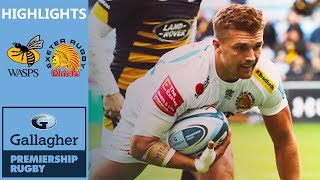 Chiefs Score 6 In Try Fest  Wasps v Exeter Chiefs  Gallagher Premiership [upl. by Sihonn]