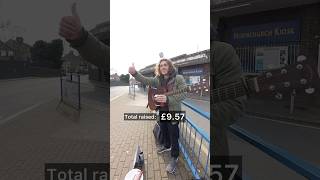 Station 116 Hornchurch london busking singing donation [upl. by Assirual]