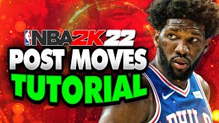 NBA 2K22 Post Moves Tips amp Tutorial Most Effective Ways To DOMINATE In The Post [upl. by Dduj]