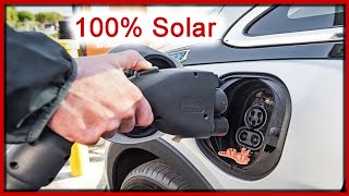 Estação de Carregamento para Carros Elétricos 100 Solar [upl. by Thin]