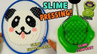 RIPROVO LO SLIME PRESSING CON NUOVI OGGETTI Iolanda Sweets [upl. by Asiulairam]