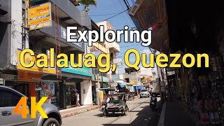 CALAUAG QUEZON  Walking tour  Simple Life  4K [upl. by Aderb]