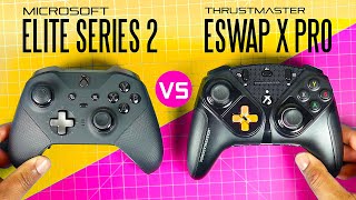 Ultimate XboxPC Controllers Microsoft Elite Series 2 vs Thrustmaster eSwap X Pro [upl. by Vinna]