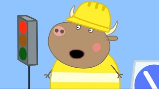 Peppa Pig Nederlands  De weg opgraven  Tekenfilms voor kinderen [upl. by Ettenwad477]