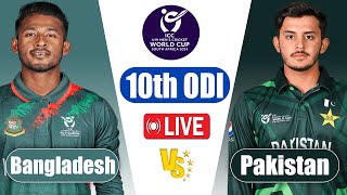 LIVE Bangladesh U19 vs Pakistan U19  BANU19 vs PAK U19 LIVE Score  LIVE CRICKET MATCH [upl. by Resneps]