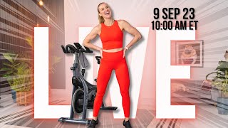 LIVE Indoor Cycling Workout  45minute Cycling Class  ENCORE [upl. by Mile]