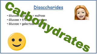 Carbohydrates  Monosaccharides and Disaccharides [upl. by Maurita]