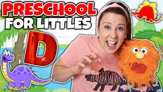 Preschool Videos  Toddler Learning Videos  Circle Time Phonics Colors Numbers  Dinosaur Class [upl. by Aicel]