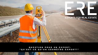 Question pour un expertquot Questce quun géomètreexpertquot [upl. by Ferdinana]