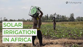 Changing Irrigation Across Africa With The Futurepump SF2 [upl. by Alliehs]