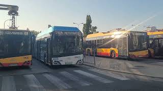 Nowy autobus w Wawie  Solaris Urbino wodorowy New Solaris Urbino hydrogen new bus in Warsaw [upl. by Orose904]