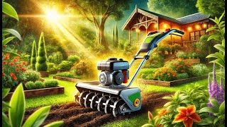 🌟 MAXLANDER Cordless Tiller Cultivator  Best Rototiller Battery Powered 🌟 [upl. by Meil]