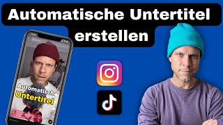 🚀 Automatische Untertitel einfach kostenlos erstellen  Tutorial FragDenDan einfachdan [upl. by Gurl264]