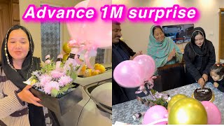 Advance 1M surprise from Dubai 😍 Sitara Yaseen vlog [upl. by Klute]