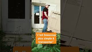 Comment transporter 200kg SEULE 🦾 astuce bricolage diy [upl. by Gerita]