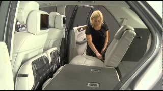 Rear Seat Folding  MercedesBenz USA MClass [upl. by Gamal441]