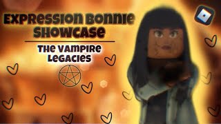 Expression Bonnie Showcase  Resurrection  TVL Roblox 🔥🖤 [upl. by Zenda987]