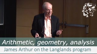 James Arthur The Langlands program arithmetic geometry and analysis [upl. by Greff]