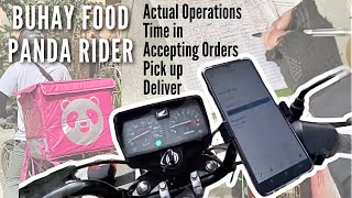 Food Panda Rider Actual Operations  accepting orders  pick up and delivery drop off [upl. by Frances726]