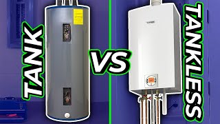 TANK vs TANKLESS WATER HEATER Pros and Cons [upl. by Batsheva889]