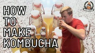 How To Make Kombucha  Continuous Brew Recipe [upl. by Ronyar]