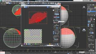 3ds max Modeling UVW Map Creating Seams [upl. by Menken251]