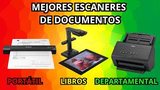 📂 Los 5 MEJORES ESCANERES de DOCUMENTOS 🌟🌟🌟🌟🌟 Amazon 2025 [upl. by Ahsikel]