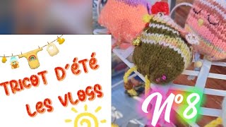 Tricot dété les vlogs Au milieu des poulettes un challenge socquettes [upl. by Maril87]