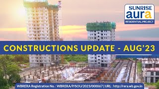 From Blueprint to Reality  Latest update on Sunrise Auras Constructions  Sureka Group 🏗️🔥 [upl. by Emelen589]