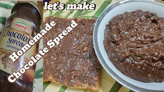 Easy Homemade Chocolate Spread Homemade Nutella Recipe Chocolate Spread Healthy Chocolate Spread [upl. by Rebecca]