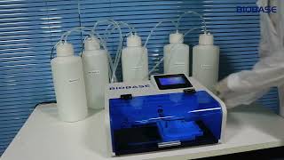 BIOBASE Microplate Washer Operation Video  laveur ELISA [upl. by Mayram]