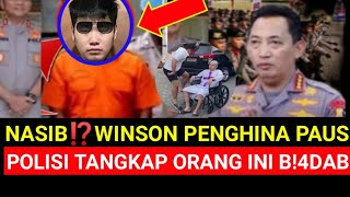 LIHAT😭 NASIB WINSON PENGHIN4 PAUS POLISI TANGKAP ⁉️ [upl. by Valerlan]