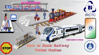 IRCTC ETicketing Process  NationXpress  IRCTC ETicketing  How to Book Railway Ticket Online [upl. by Engleman569]