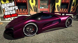 TOP 3 quotGROTTI VISIONEquot PAINT JOBS IN GTA ONLINE CREW COLORS [upl. by Ellennahs565]