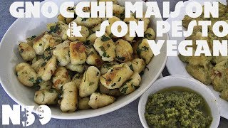 n 39 les gnocchi vegan amp sa sauce pesto maison [upl. by Haiacim]