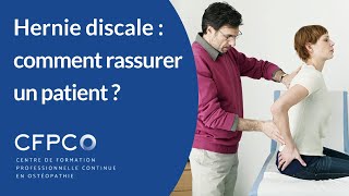 Hernie discale  comment rassurer un patient [upl. by Stesha]