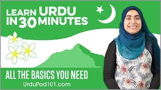 Learn Urdu in 30 Minutes  ALL the Basics You Need [upl. by Raddie]