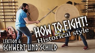 How to fight Kampflehrgang mit Adam und Wastl Folge 4  Schwert und Schild [upl. by Hurd736]