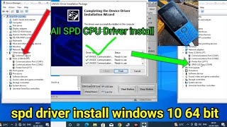 spd driver install windows 10 64 bit  how to install spd driver windows 10 [upl. by Nellac]