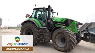 DeutzFahr 8280 TTV aiutante inseparabile in campo [upl. by Rep]